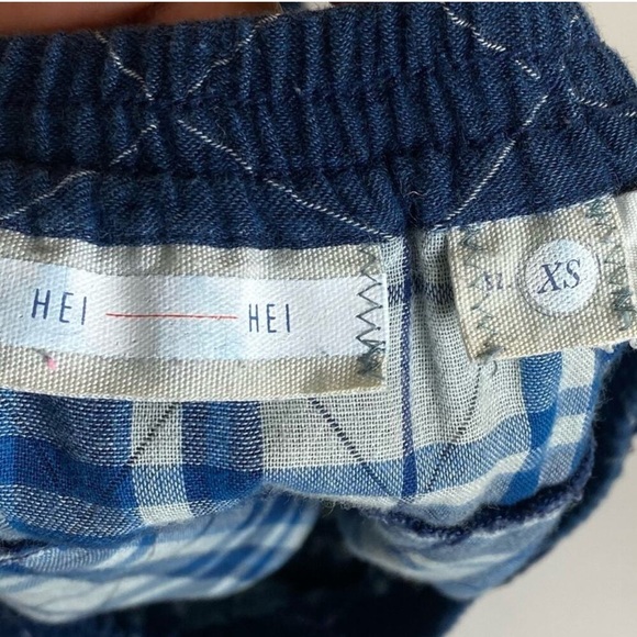 Anthropologie Hei Hei Drawstring Waist Cropped Printed Pants Women’s Size XS - Picture 10 of 11